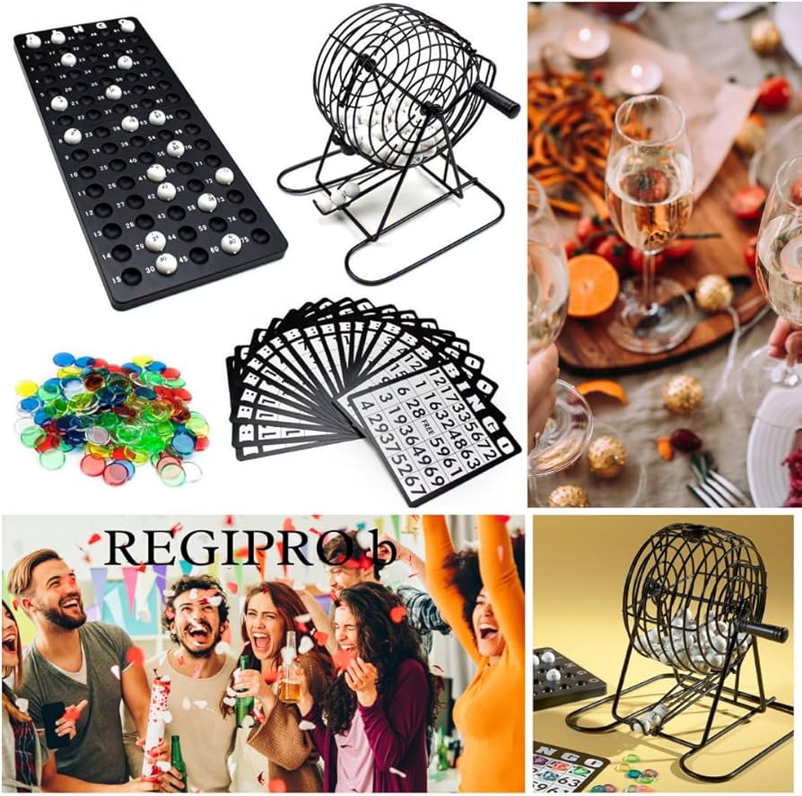 Amazon.co.jp: レジプロb ビンゴマシーン セット パーティー 宴会