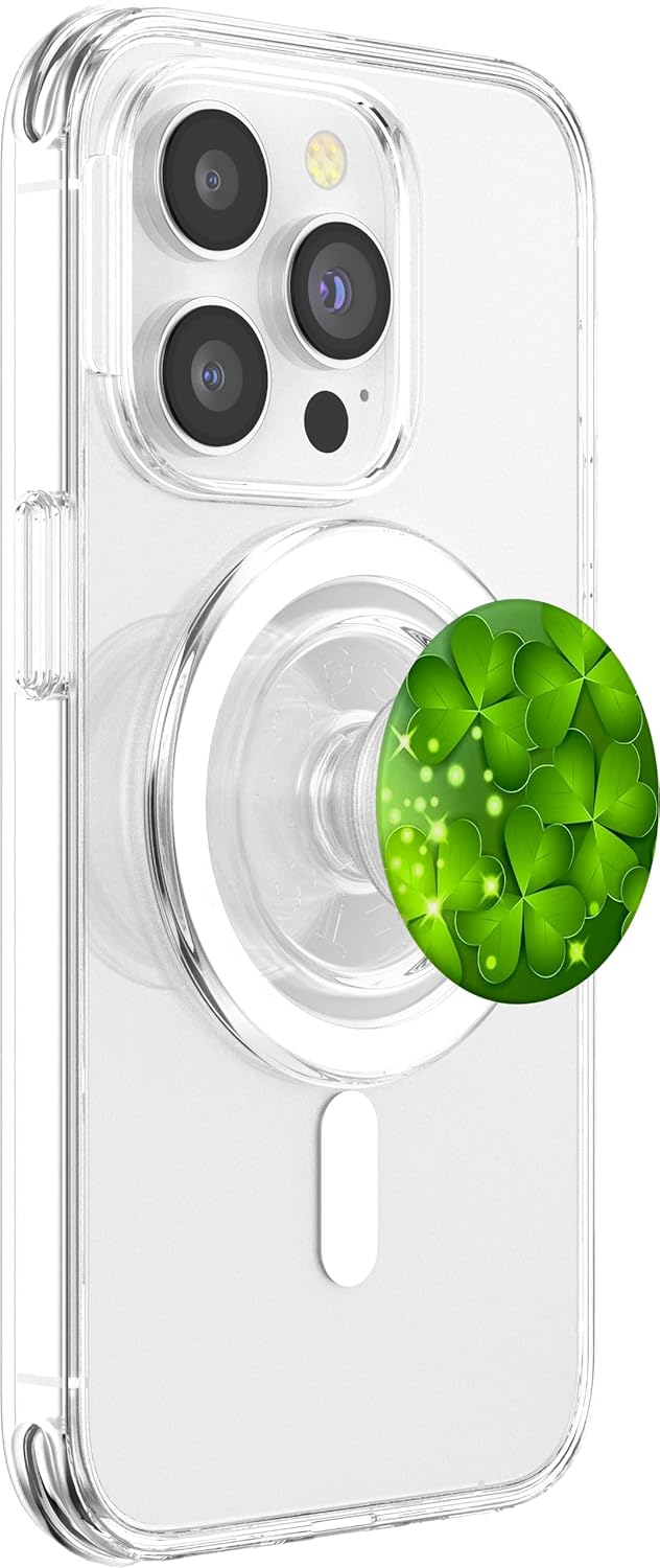 St Patricks Day Pop Socket for Phone Irish Luck Green Irish PopSockets MagSafe PopGrip for iPhone