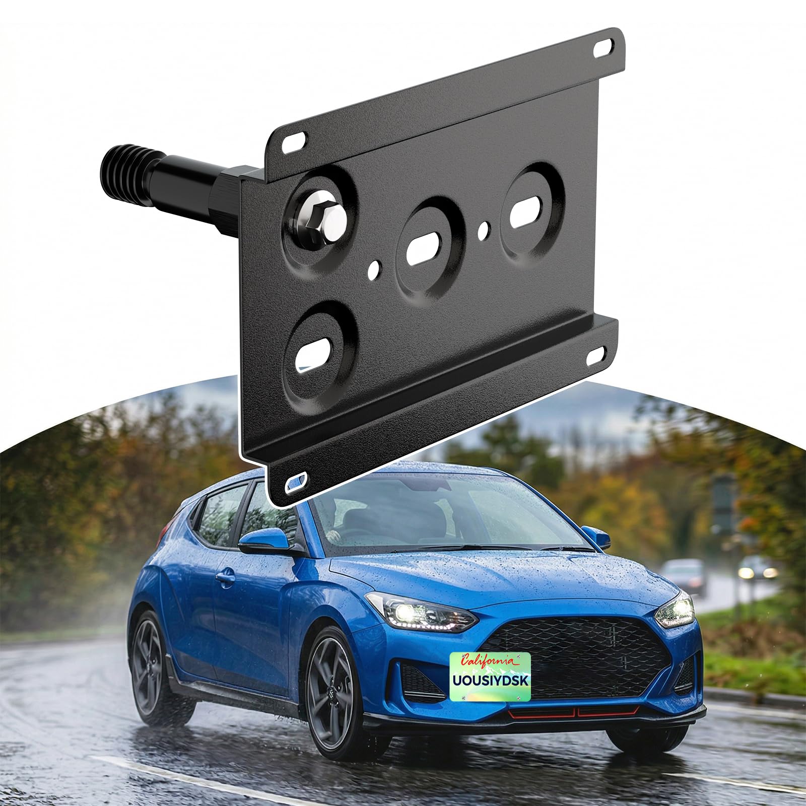 Photo 1 of Front License Plate Bracket Fits Hyundai Veloster/Accent