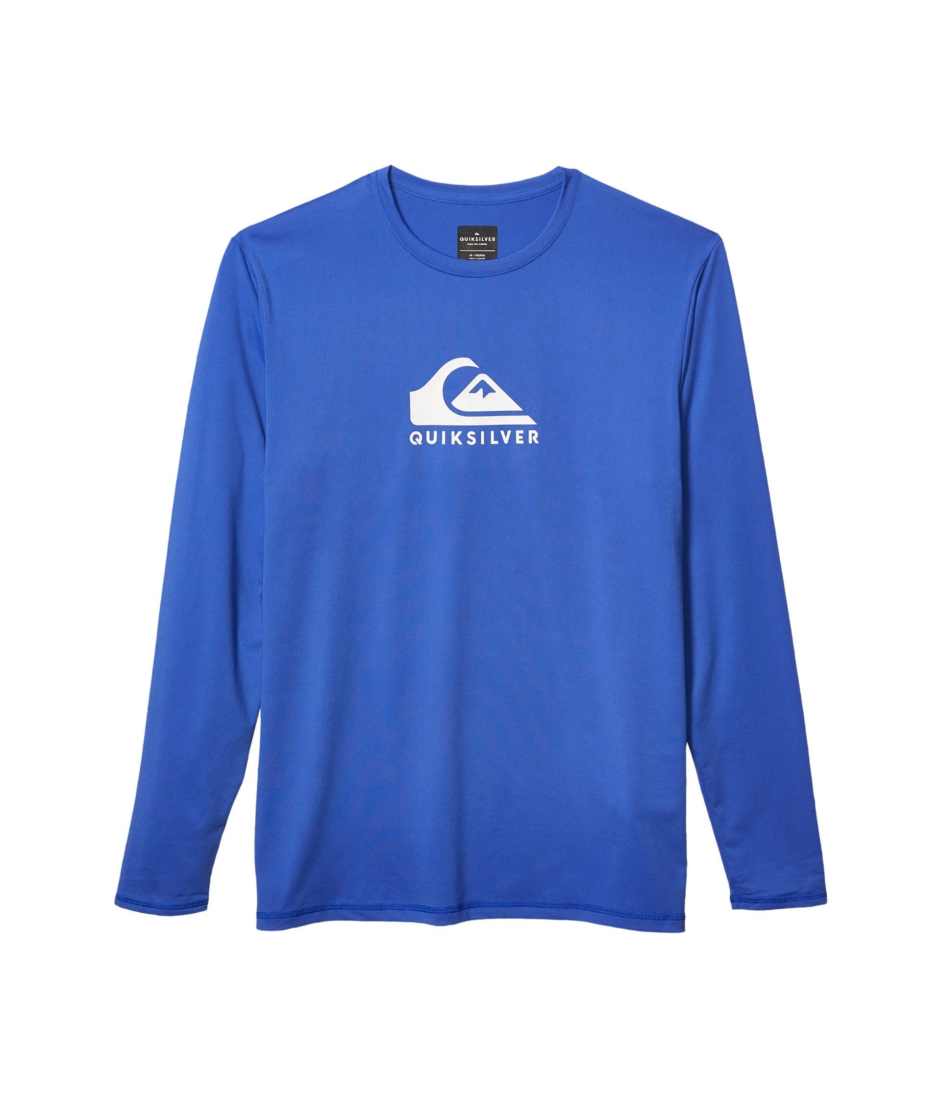 Quiksilver Rash Guard — koszulka Mężczyźni Solid Streak Long Sleeve Rashguard Surf Shirt