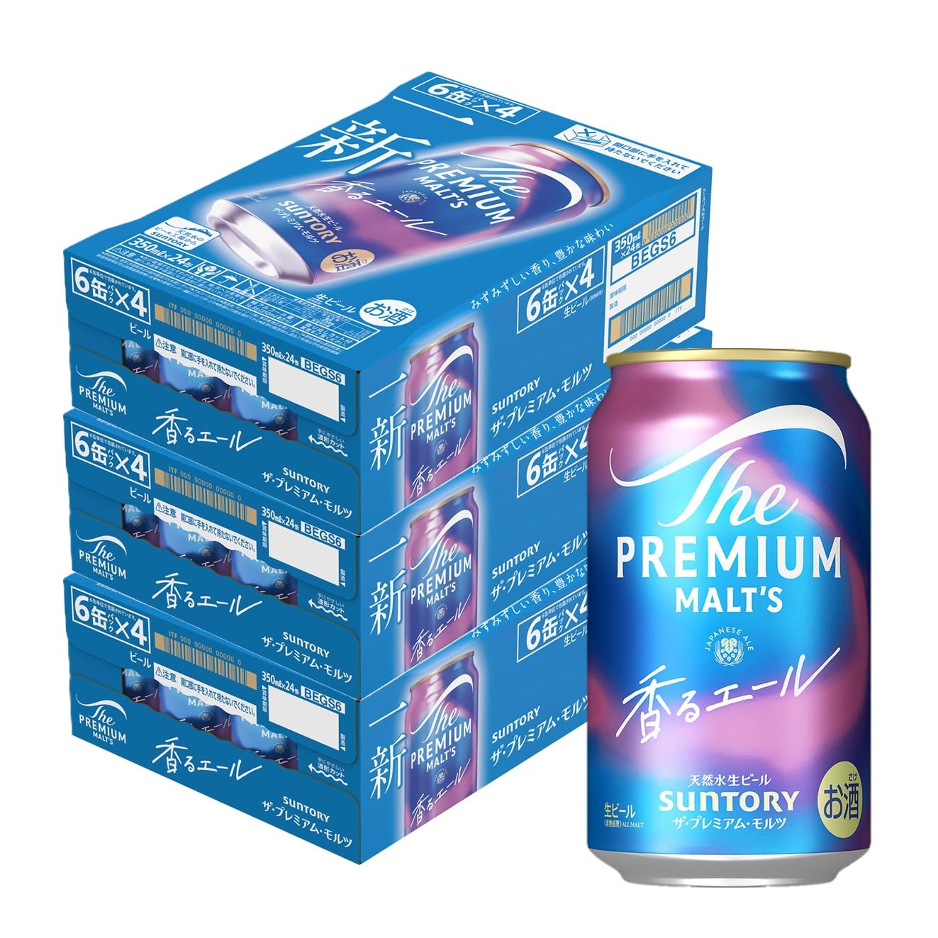 Amazon.co.jp: ザ・プレミアム・モルツ 香るエール 350ml 72本 【絶対