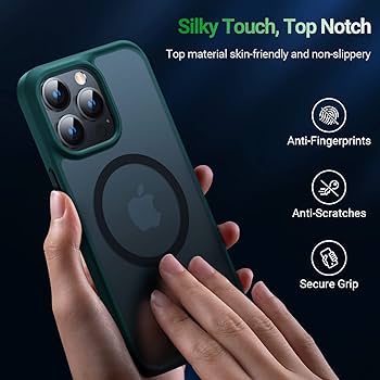 iPhone 13 Pro 128GB グリーン　美品　TORRASケース Amazon.com: TORRAS Magnetic & Shockproof for iPhone Case