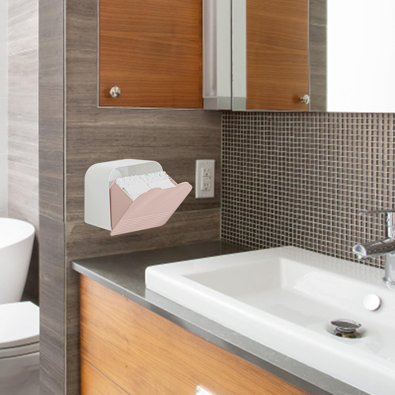 Boîte de rangement pour serviettes hygiéniques, tampons suspendus, boîte de rangement pour serviettes hygiéniques pour la salle de bain, organisateur de serviettes hygiéniques pour femme