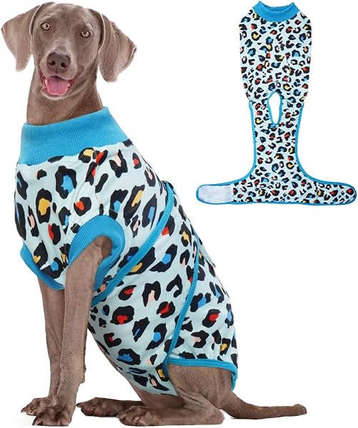 Kuoser Dog Recovery Suit After Surgery, Spay Neuter Surgical Suit for Dogs