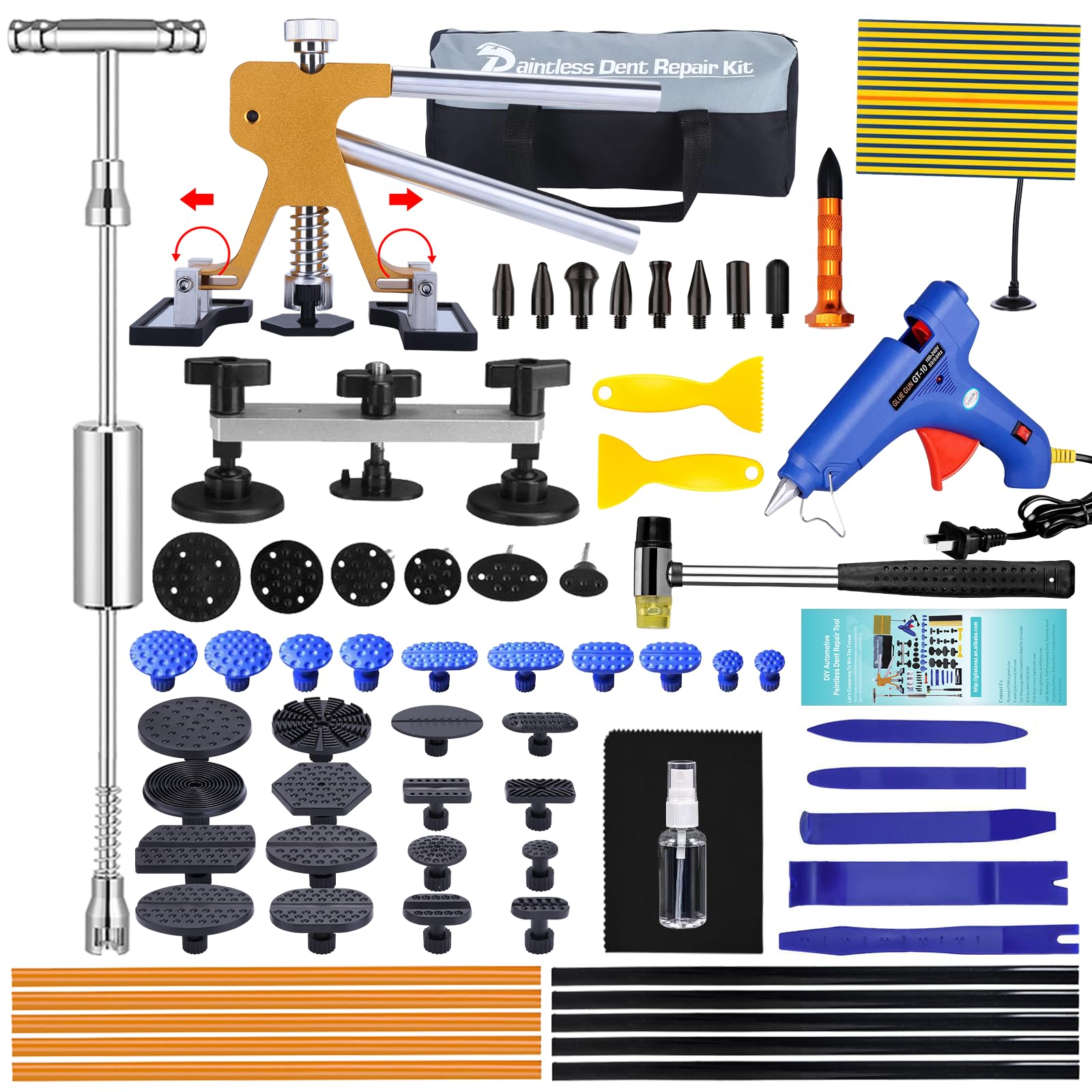 Outil PDR Manelord Kit Débosselage Sans Peinture Manelord - Avec Outil PDR Manelord Kit Débosselage Sans Peinture Manelord - Avec