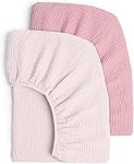 Lulumoon Muslin Feuille de lit bébé pour garçons et filles, 28"x 52"