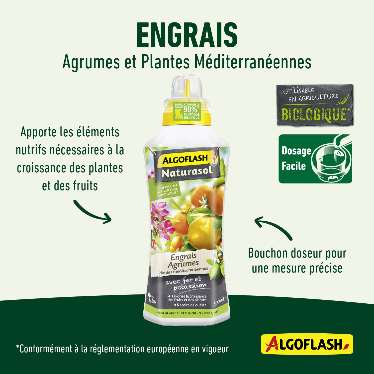 ALGOFLASH NATURASOL ALBIOGRU500 - Tierras y enmiendas de Suelo (Ver Foto