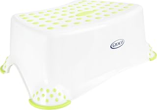 Graco Sure Foot Step Stool, White/Green