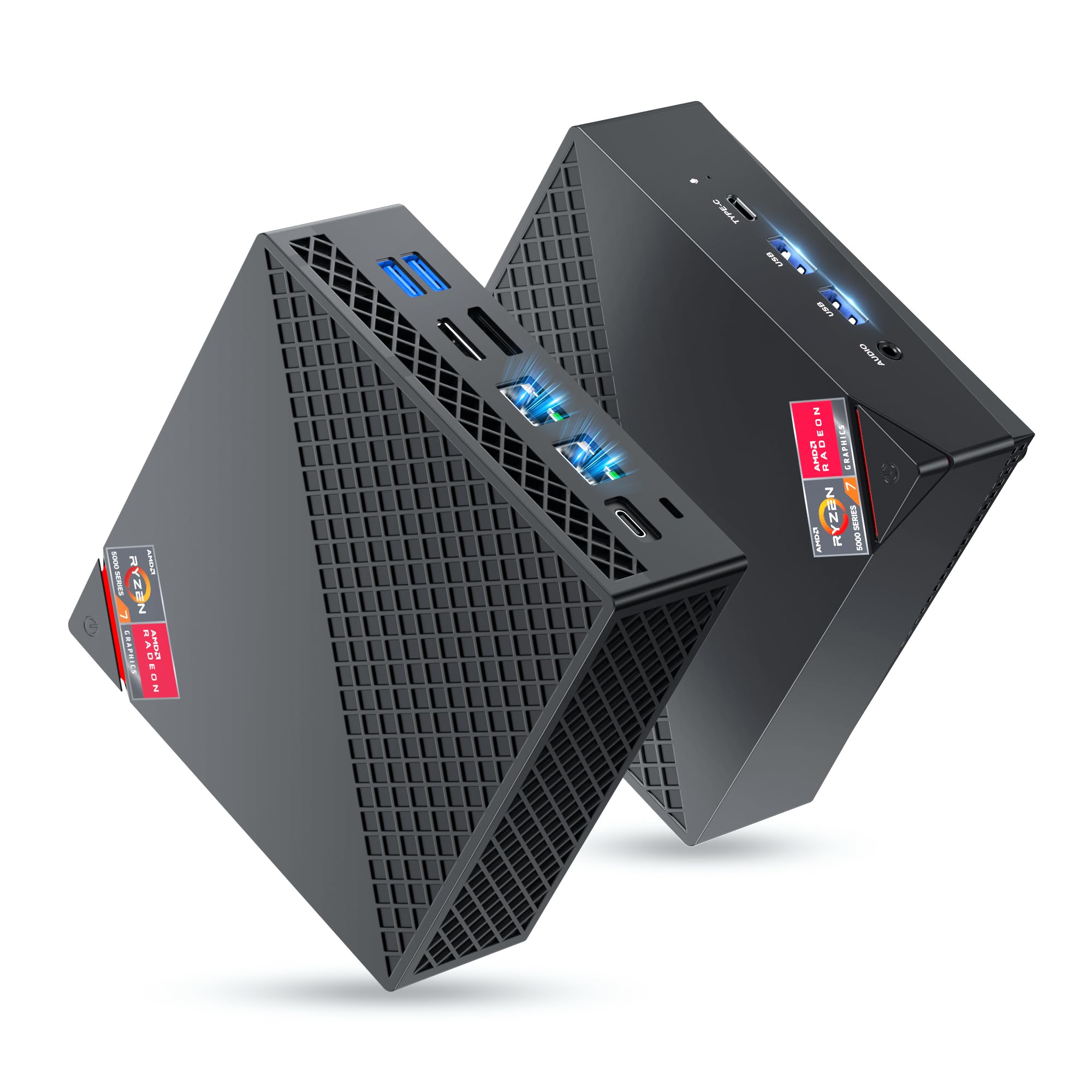 NiPoGi AM06PRO Mini PC Ryzen 7 7730U W-11 Pro (8C/16T,fino a 4,5