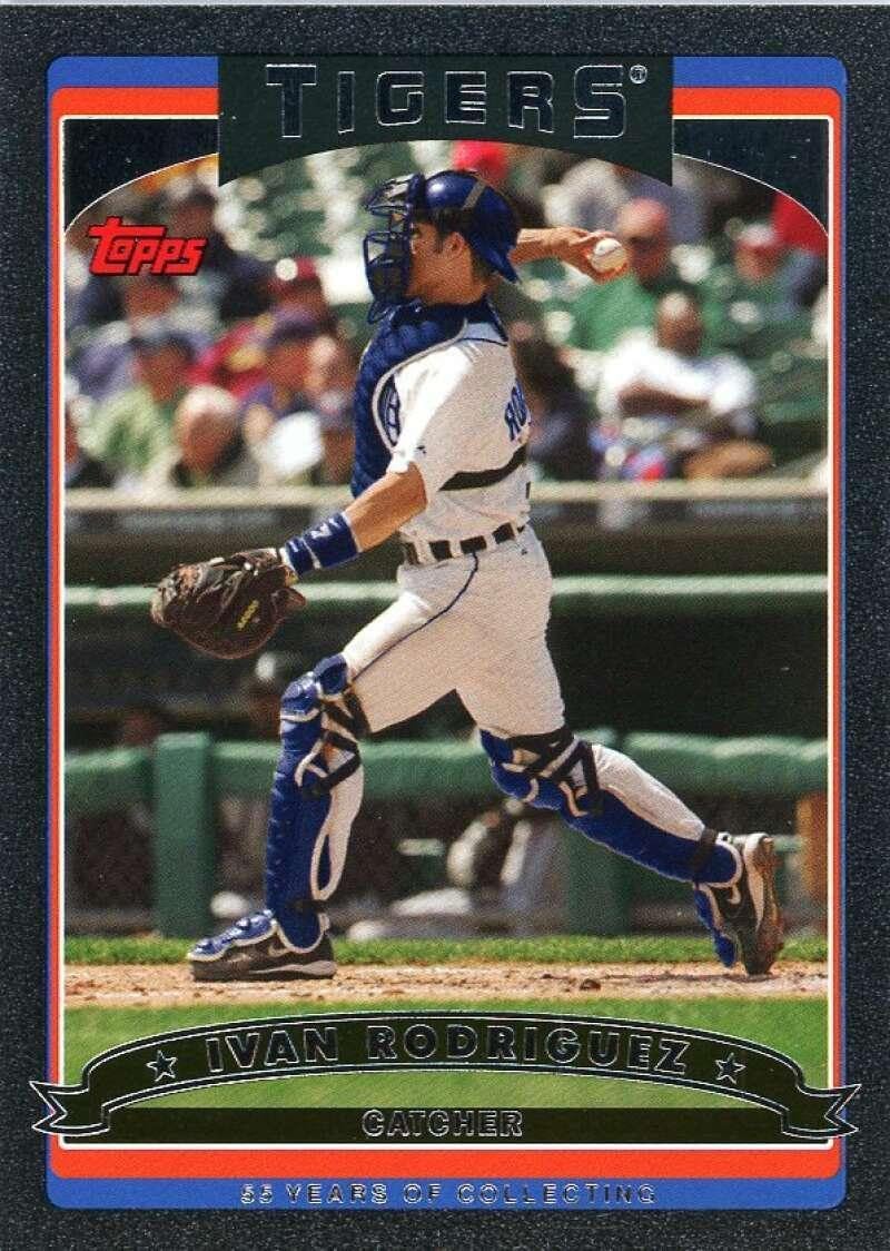 Ivan Rodriguez Card 2006 Topps #175 - Slabbed Baseball Cards