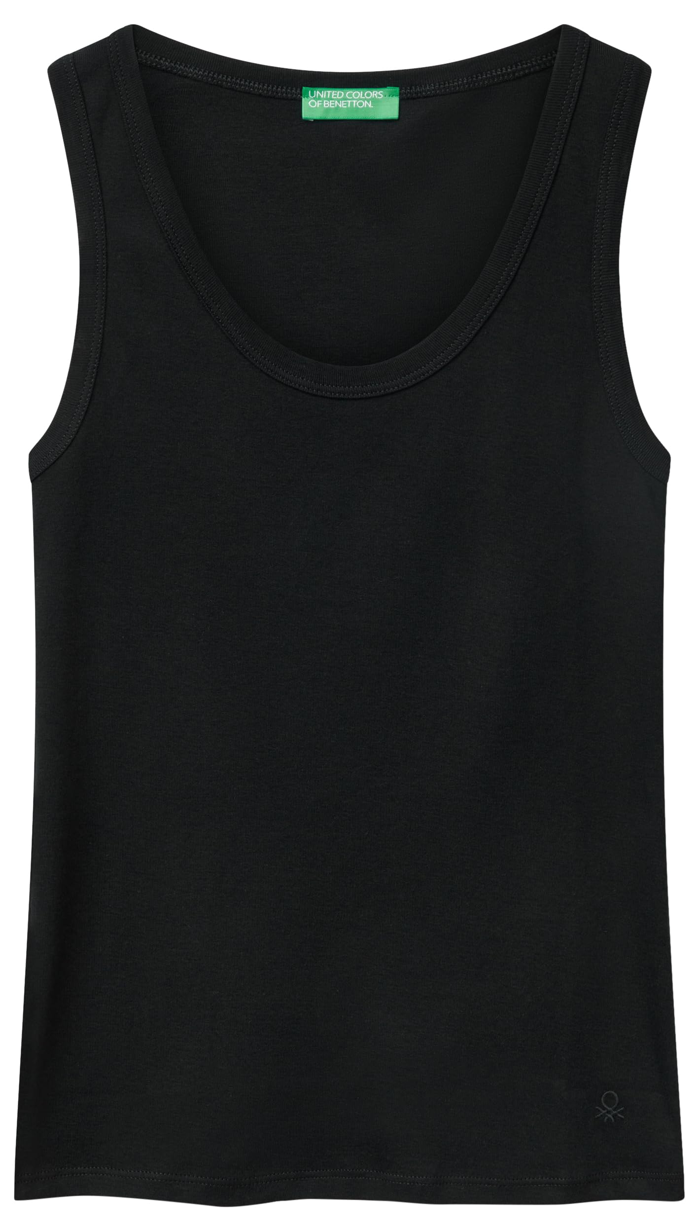 United Colors Of Benetton Women's Black Tank Top, S