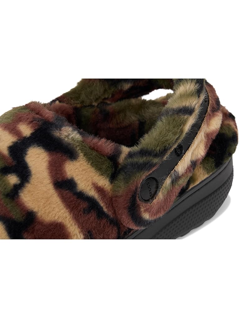 Olive Crocs Classic Unfurgettable Clogs