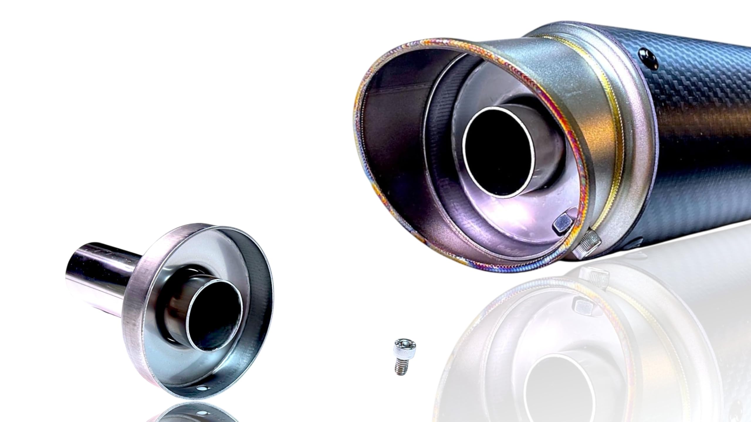 Amazon | 汎用品のマフラー 音量調整式インナーサイレンサーです