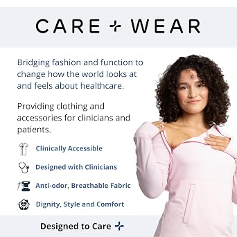Care+Wear - PICC Line Cover (XX-Small, Dawn) - Secure Slip-Resistant Design - Anti-Odor Hypoallergenic Material - Easy Monitoring Window - Machine Washable Durability