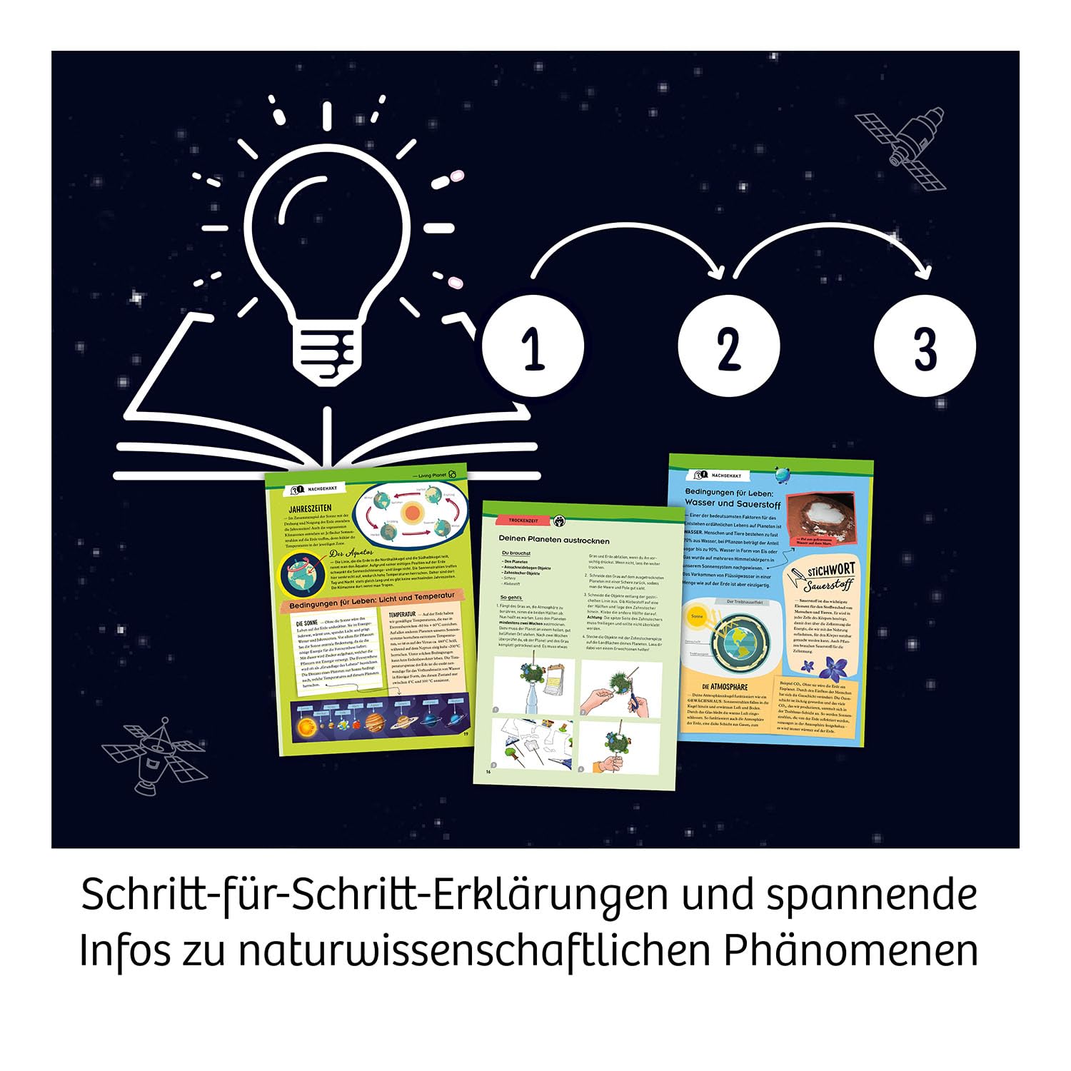 Kosmos Living Planet - Kit Para Crear Tu Mini Tierra Con Invernadero - Experimentos De Botánica Y Biología Para Niños A Partir De 8 Años
