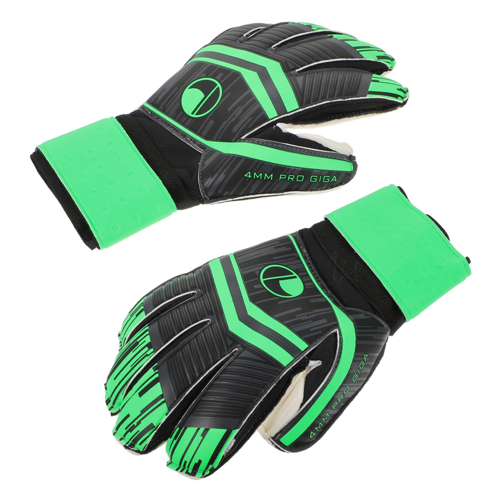 Mipcase Gloves Youth/Adult Training Gloves Goalkeeper Glove Strong Wrist Support Adjustable Fit