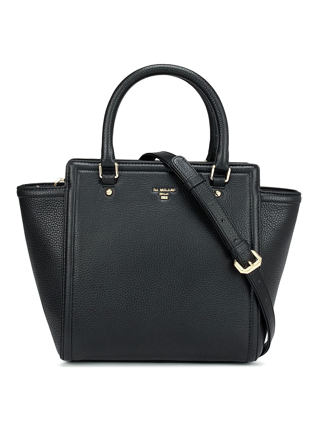 Da Milano Genuine Leather Black Satchel (00687OL) (Medium) (B0BJF7W9ZW) Amazon Price History, Amazon Price Tracker
