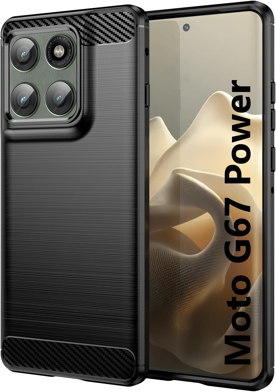 Lustre Back Cover Transparent Case Compatible with Motorola Moto G57 Power /G67 Power | Slim Soft TPU Case, Anti-Scratch Cover with Four-Corner Protection Raised Camera Guard — Amazon image 9