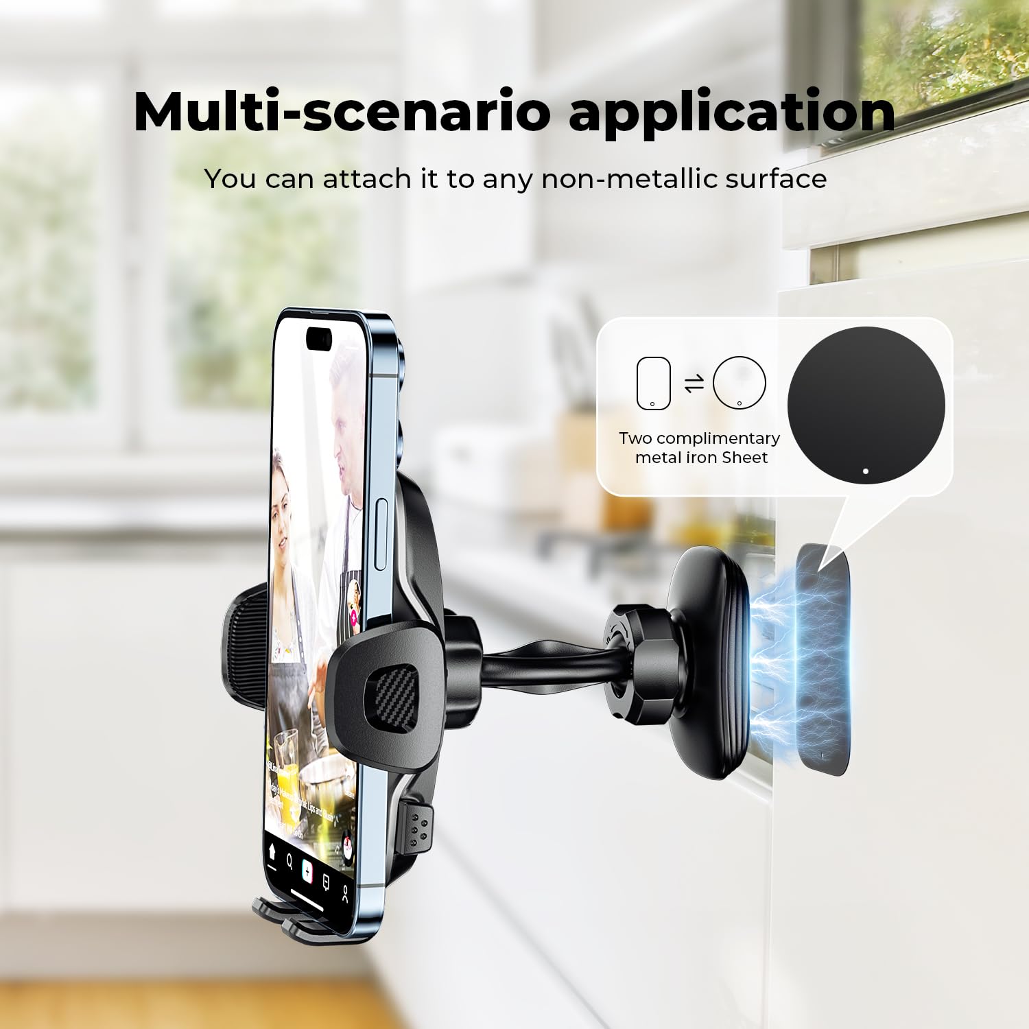 Gym Magnetic Phone Holder Mount Magnetic Phone Holder For Gym