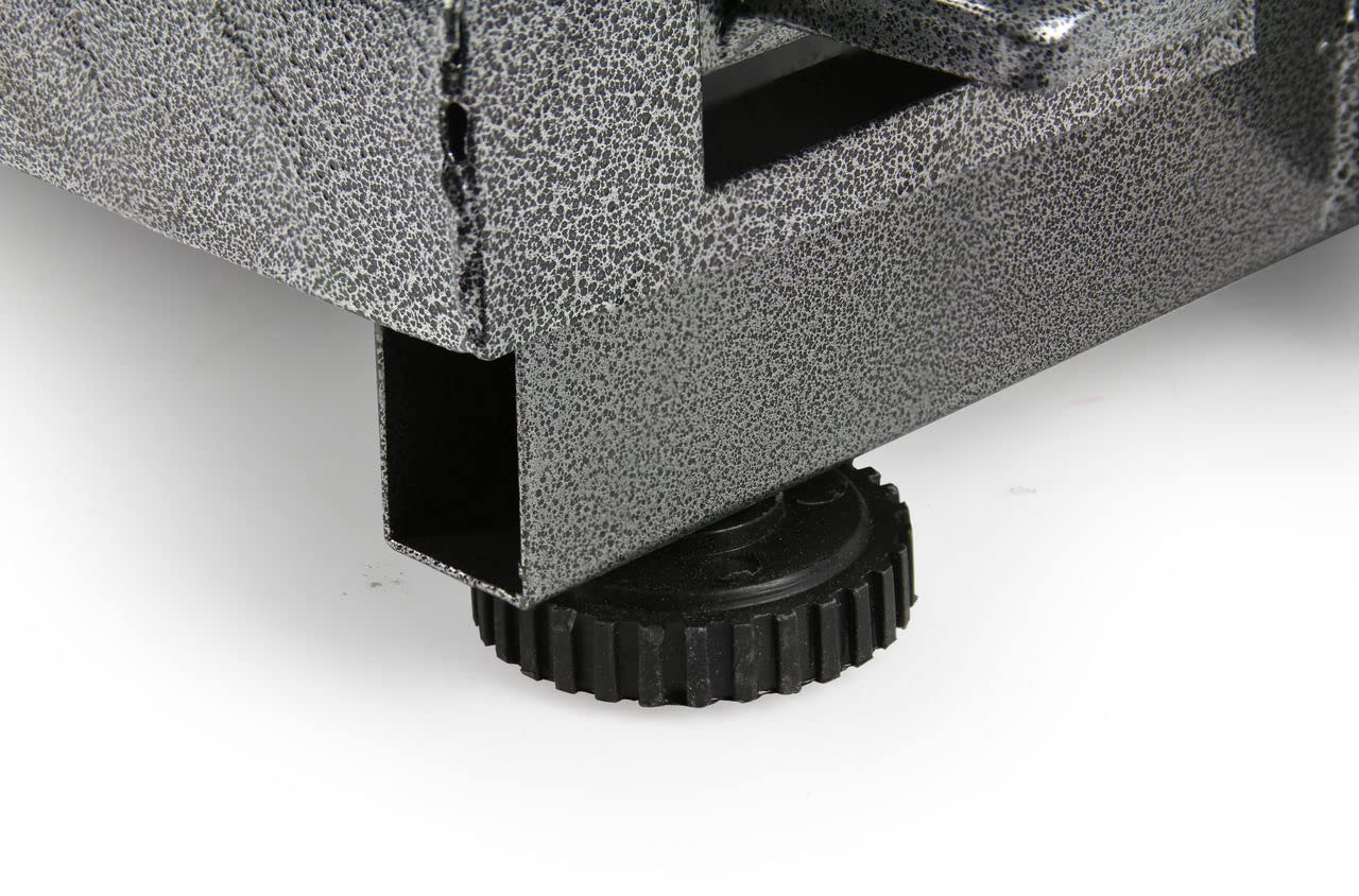 Báscula electrónica industrial con pantalla digital de acero, plataforma comercial plegable (300 kg)