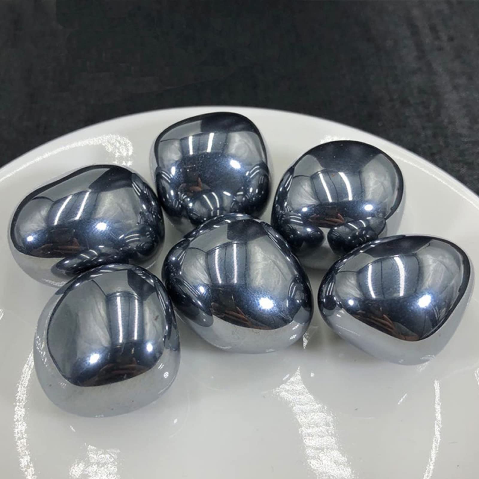 Amazon.co.jp: 1pc 天然石水晶ヘマタイト原石宝石鉱物クリスタル