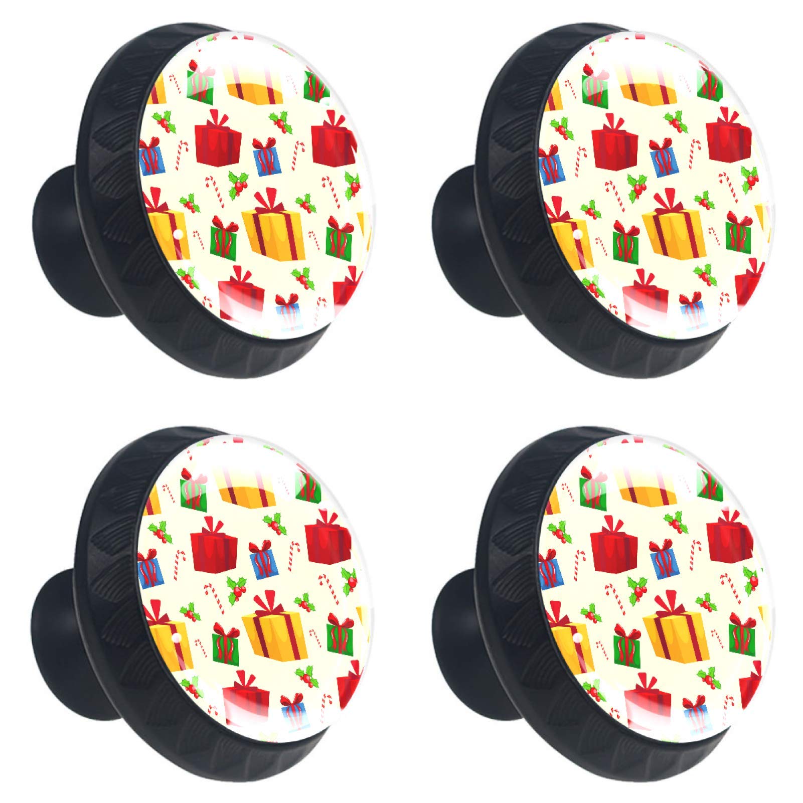 Boutons de tiroir en cristal 30 mm lot de 4 poignées armoire cuisine
