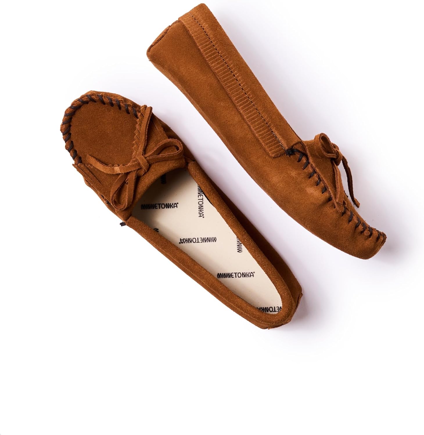 Minnetonka Women's Kilty Soft Leather Sole Moccasin - Image 5