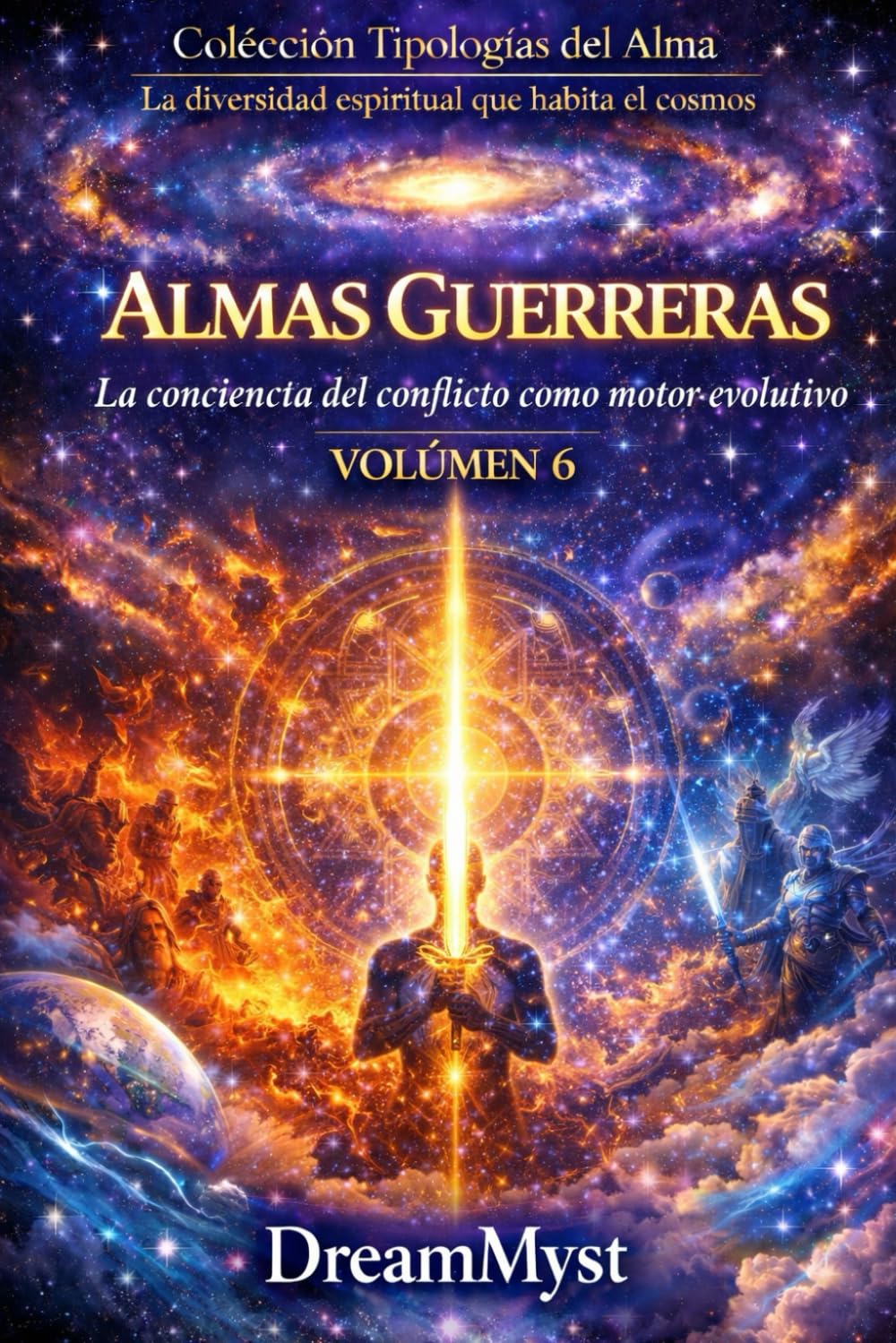 Colección Tipologías del Alma: La diversidad espiritual que habita el cosmos: Volumen 6 - Almas Guerreras: La conciencia del conflicto como motor evolutivo