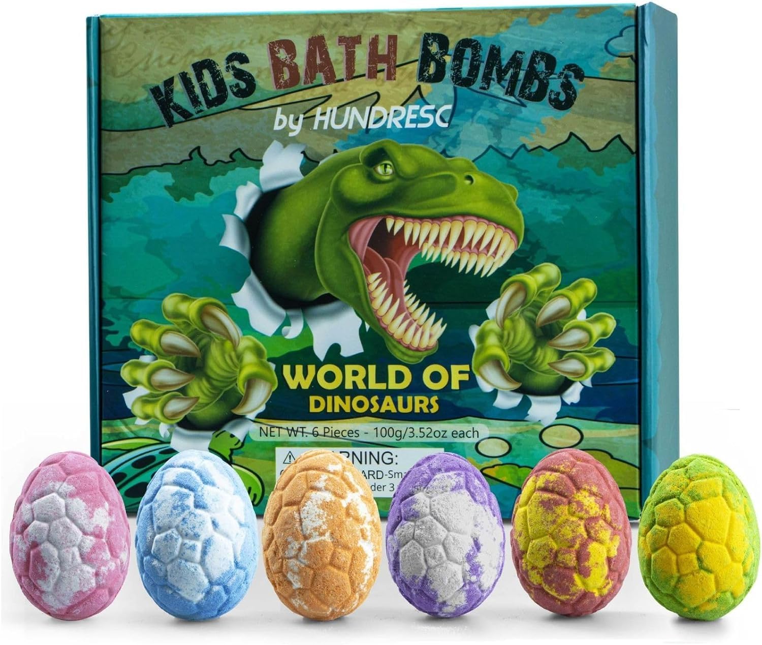 OSYABath Bomb Gift Set Kit 6-Pack with Organic Essential Oils for a Fizzy & Relaxing Spa Day - Paraben-Free/Sulfate-Free Bubble Bath Bombs for Kids/Adults/Women/Girls/Baby/Mothers