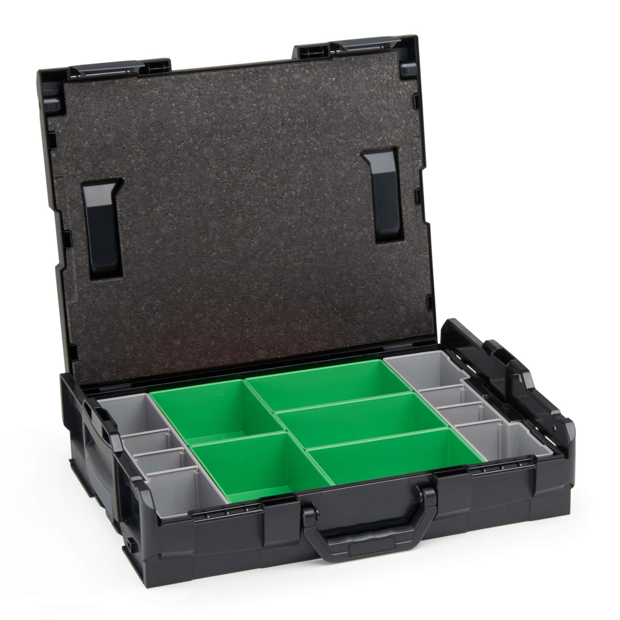 Sortimo L-BOXX 102 6100000362 Gereedschapskist  Leeg  ABS Zwart Transparant L X B X H 445 X 358 X 118 Mm 2480856