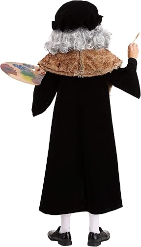 Vista 4 de Disfraz infantil de Leonardo da Vinci