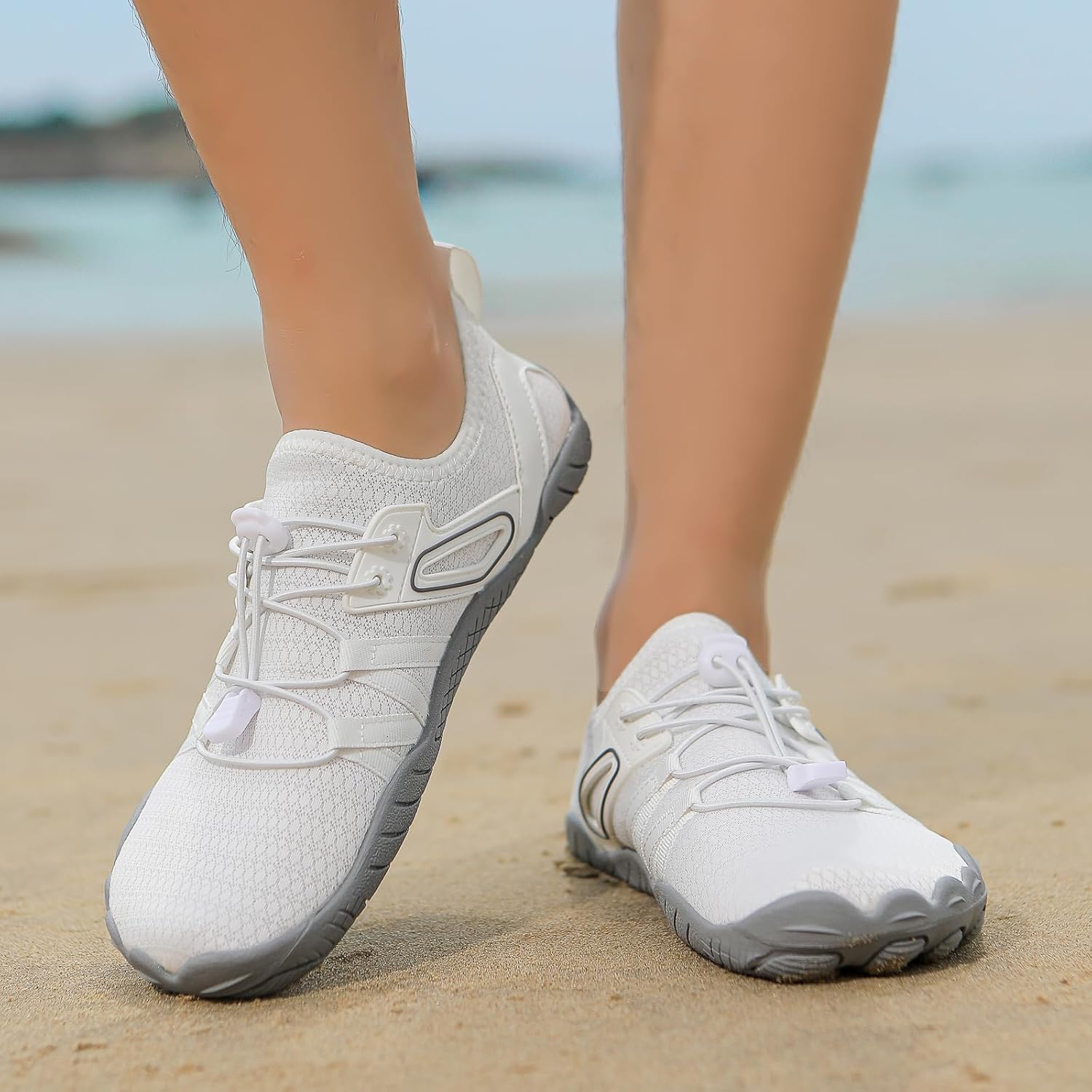 Hiking Barefoot Shoes Women Men, Wide Toe Box Non Slip Quick Dry Water Shoes, Comfortable Lightweight Women Footwear Grounding Shoe