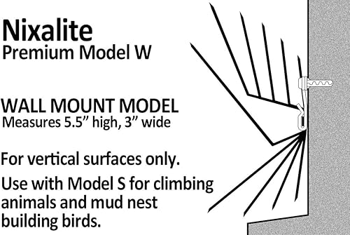 Miniatura 3 de Picos para pájaros montados en la pared Premium Modelo W (tiras de 8 pies, 4-2 pies)