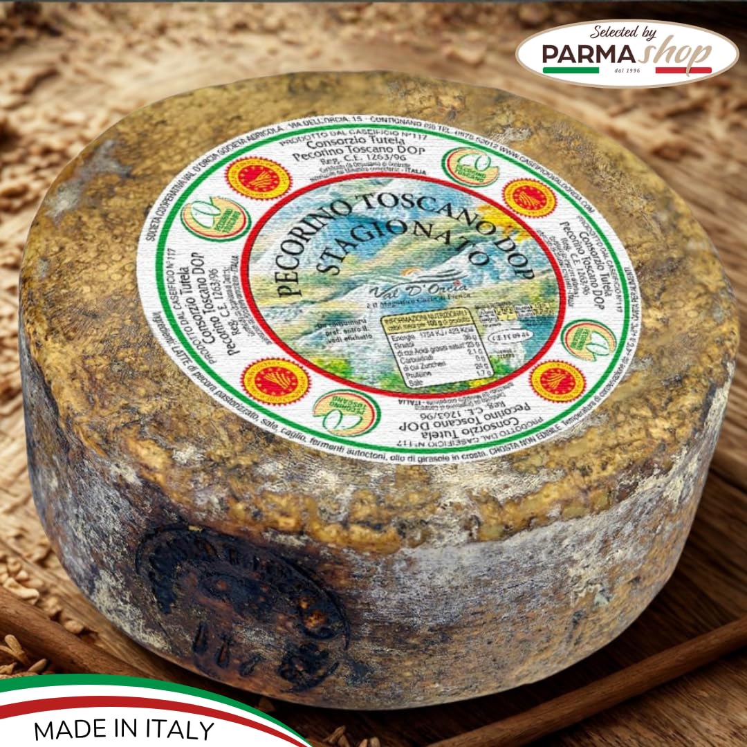 Pecorino Toscano g.U. Gereifter Schafskäse Ganze Form 1,9 kg