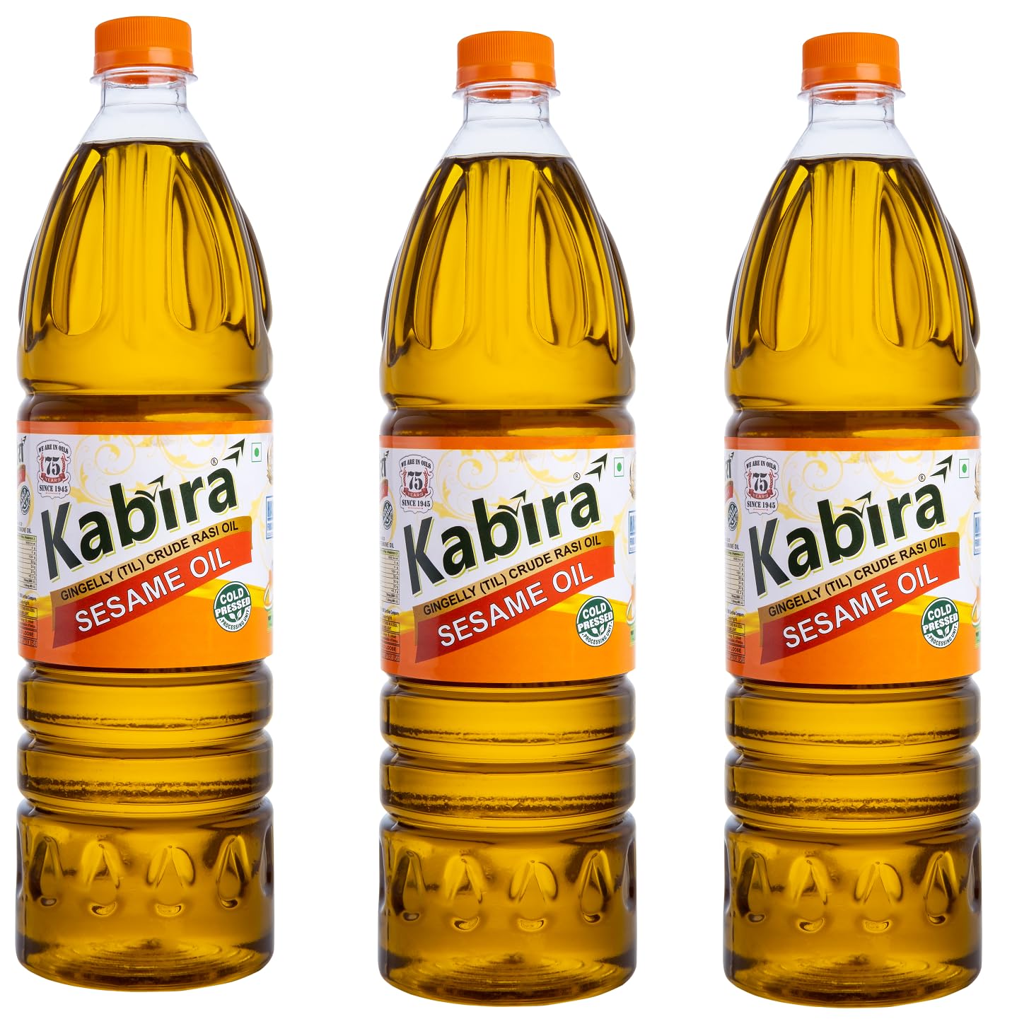 Kabira Natural Cold Pressed Sesame Oil for Cooking Pure Til Oil (3 Ltr Pack) (B0CX8H6BHB) Amazon Price History, Amazon Price Tracker