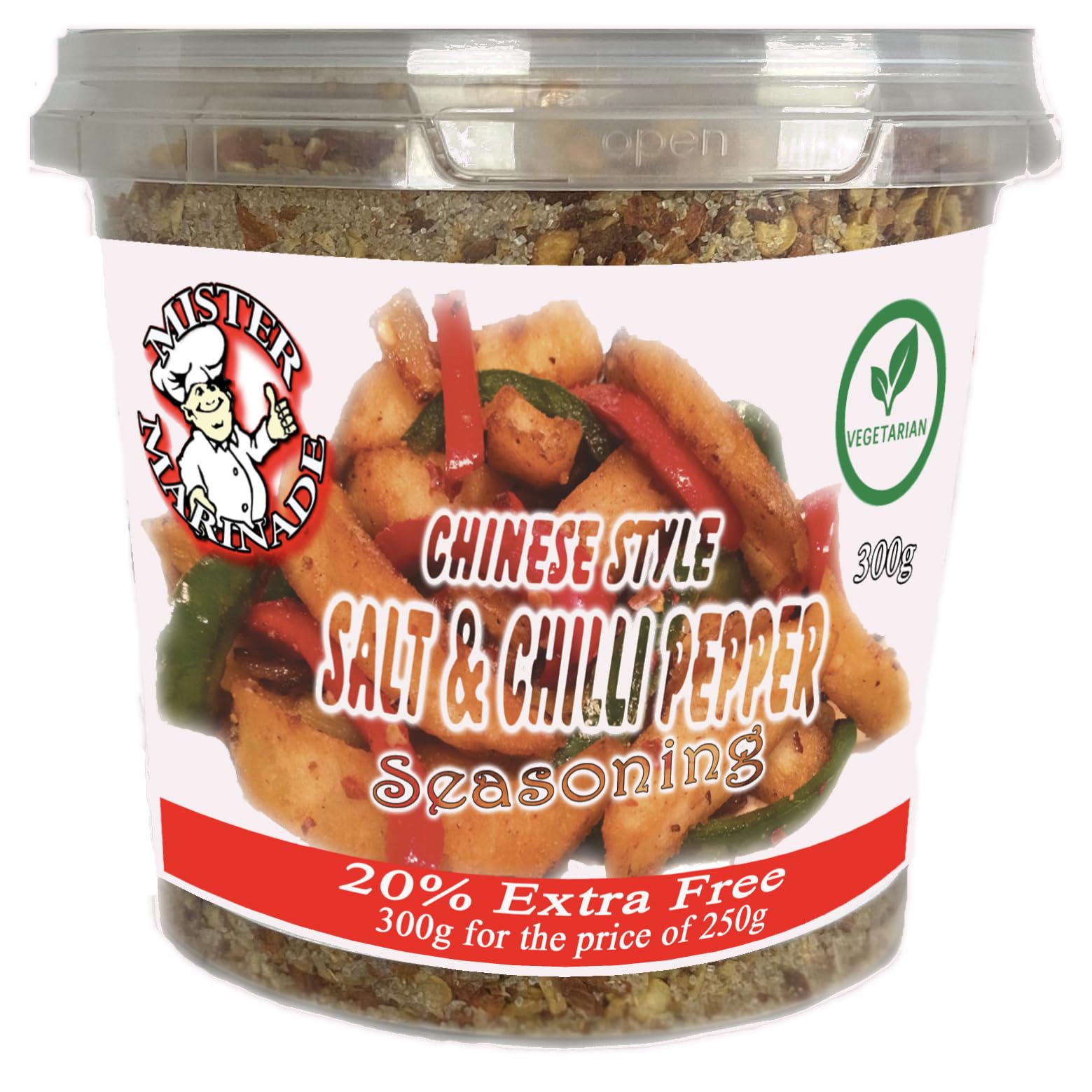 Salt & Pepper Seasoning (300g for the price of 250g, 20% Extra Free)