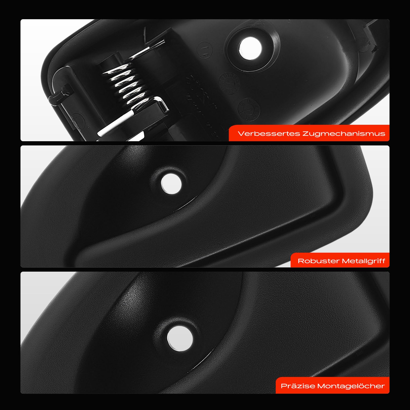 Frankberg Poignée de porte, poignée de porte extérieure 7700353283 | Compatible avec: M.e.g.a.n.e I Classic LA0/1, Logan I LS, Bus IV quotidien, Boîte Mascotte, Bus quotidien III