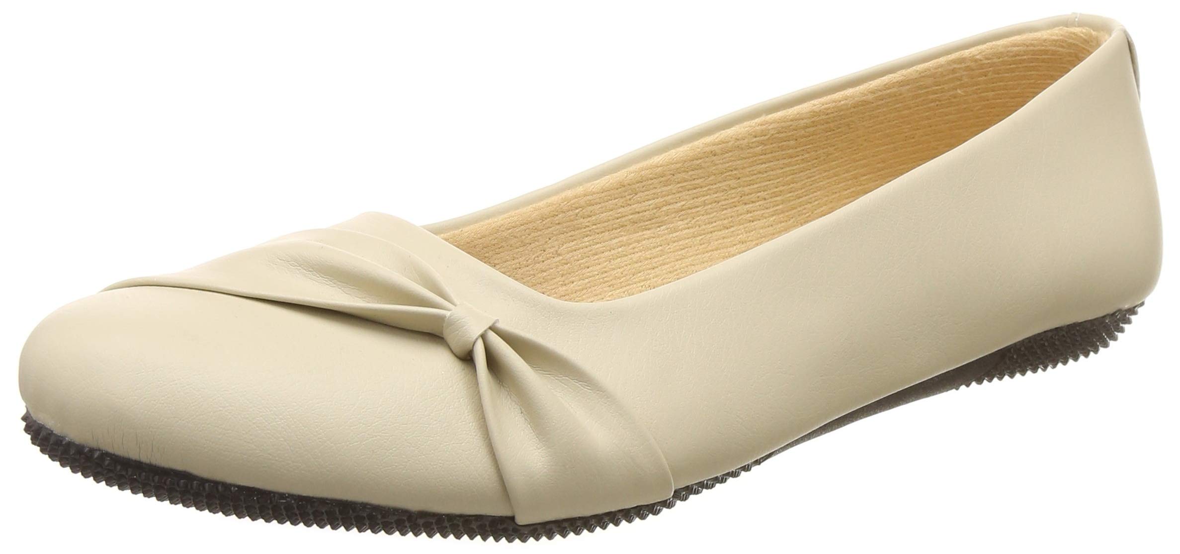 Footshez Womens Beige Ballet Flats -4 UK/India 37(F-050CREAM) (B01BGCVHT8) Amazon Price History, Amazon Price Tracker