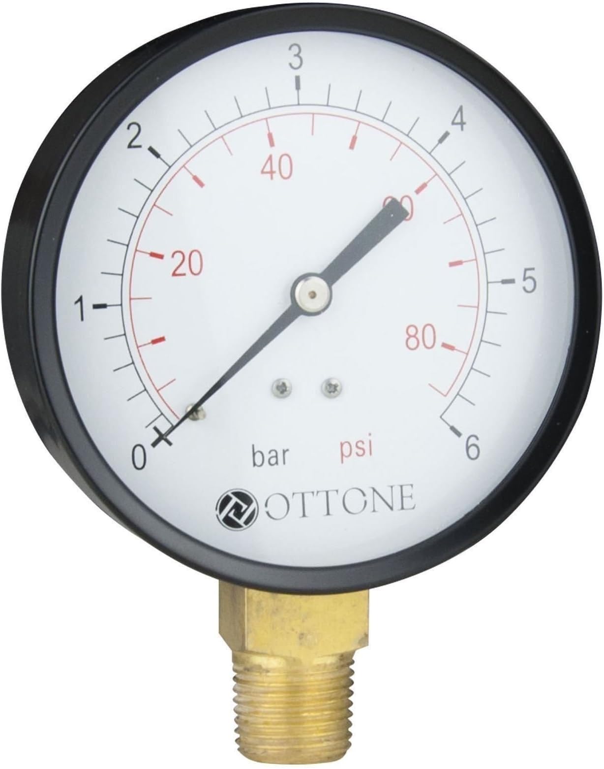 100mm 10 Bar Pressure Gauge Air Oil Water Meter 1/2" BSPT Side Entry Manometer