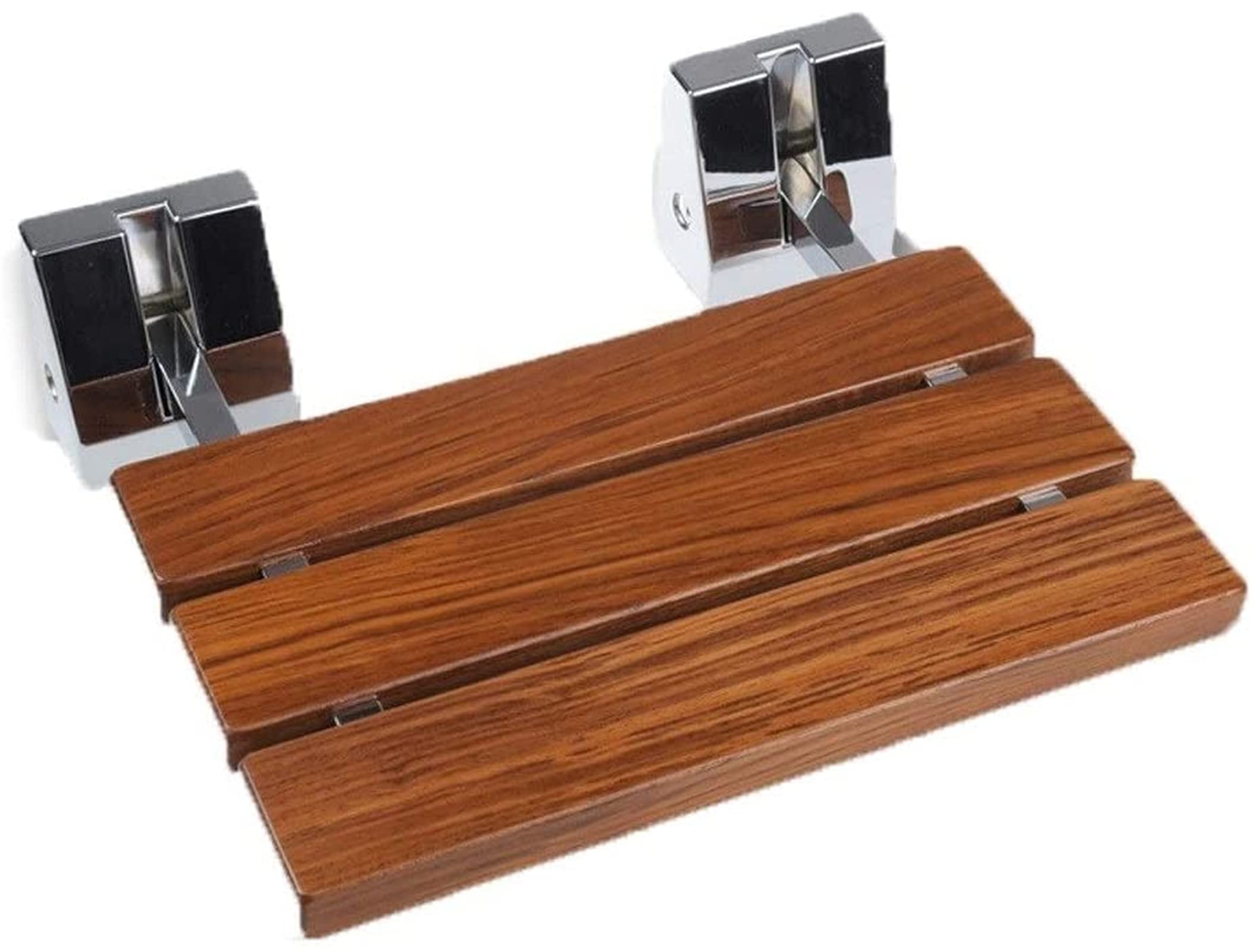 Shower Seat Shower Stool Shower Chair Solid Wood Teak Folding Shower Stool,Bathroom Wall Bench