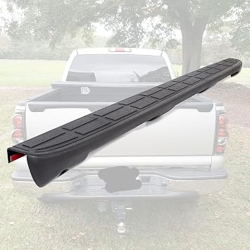 غطاء غطاء المفسد ECOTRIC Tailgate متوافق مع 1999-2007 Chevy Silverado GMC Sierra استبدال 15932249 GM1909101 صب أعلى حامي محكم أسود