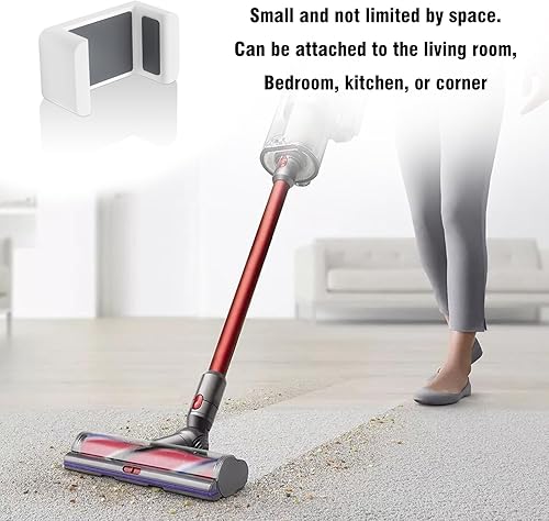 Miniatura 10 de Soporte de pared para aspiradora Dyson V10, soporte de almacenamiento compatible con Dyson V10, soporte para aspiradora Dyson V10, organizador de