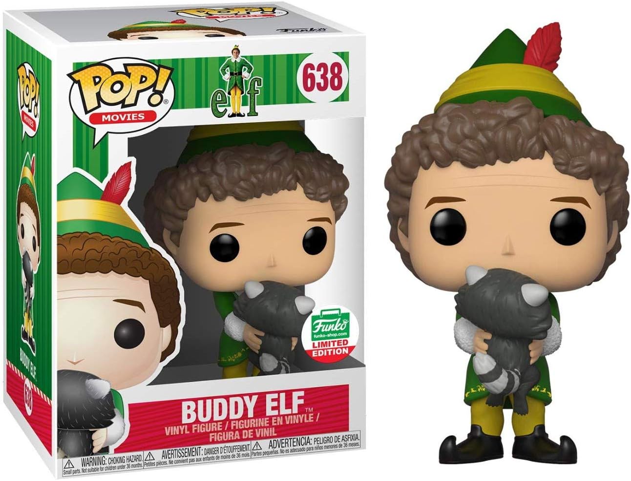 Funko Pop Buddy Elf Bddy EF, Multicoloured (32338)