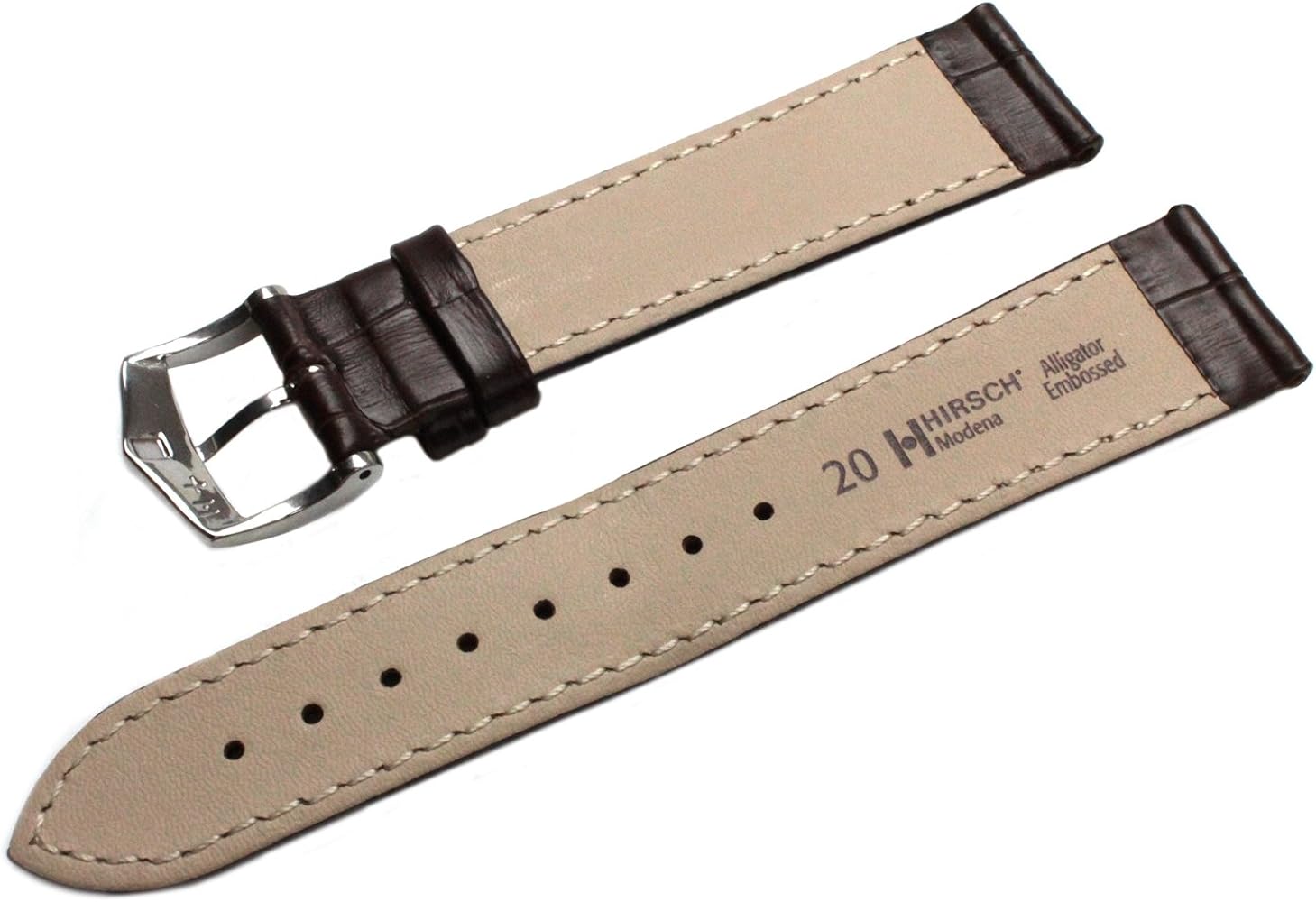 Amazon.co.jp: [HIRSCH] Modena ヒルシュ モデナ アリゲーター型押し