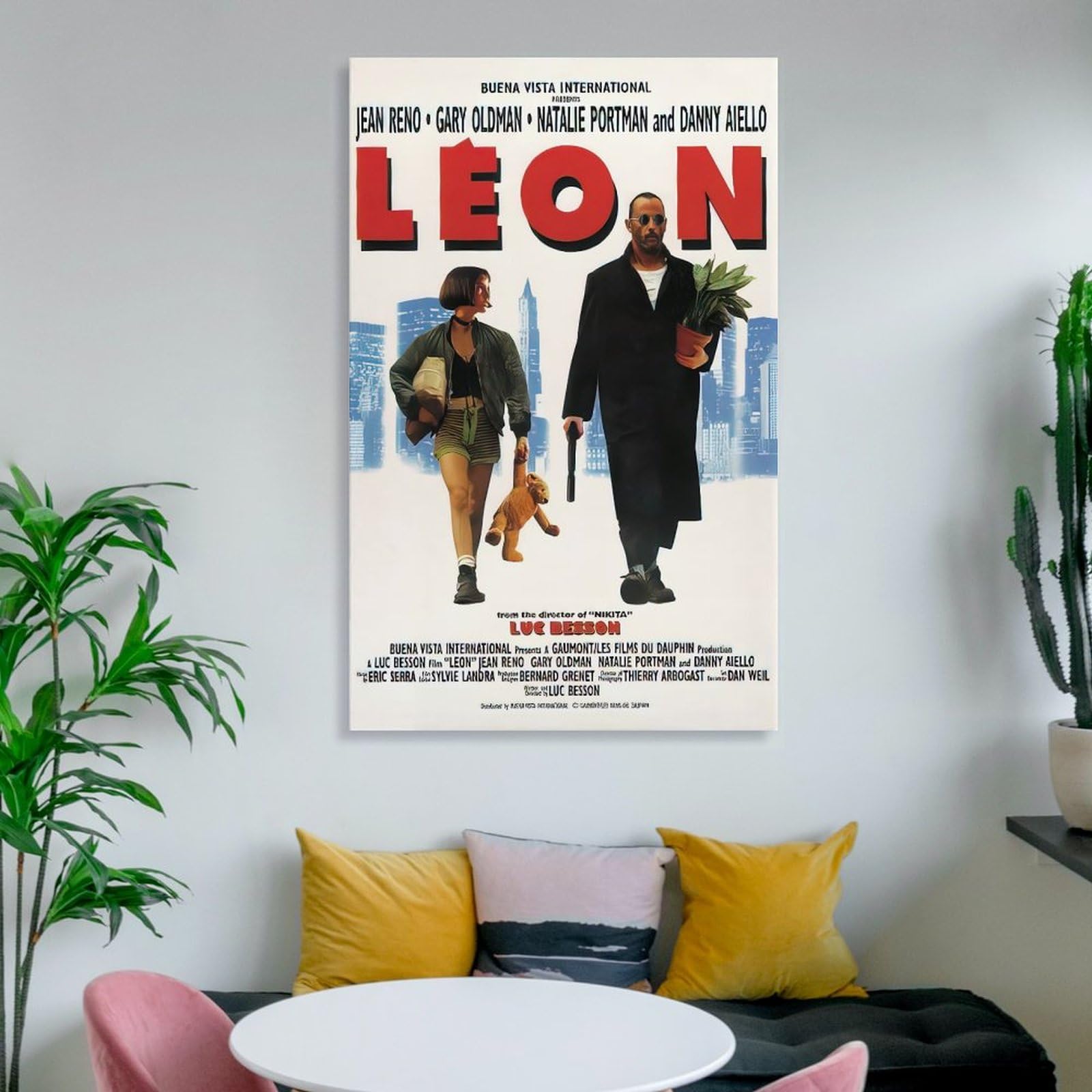 Amazon.co.jp: レオンポスタークラシック古い映画ポスター
