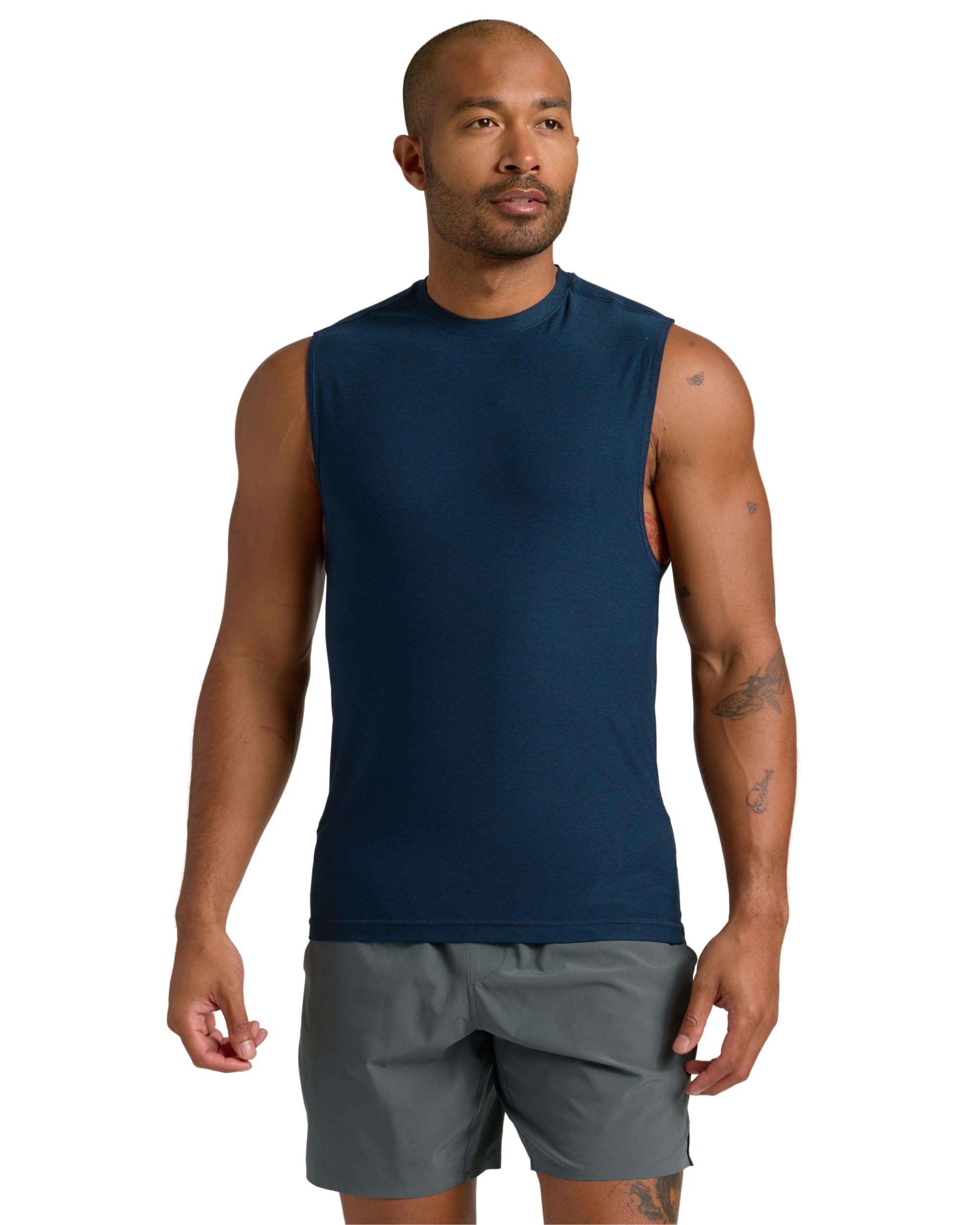 True Classic Workout Shirts for Men – Mens Shirts & Muscle Shirt for Men, Gym Shirts, Tank Tops Men and Athletic Base Layer