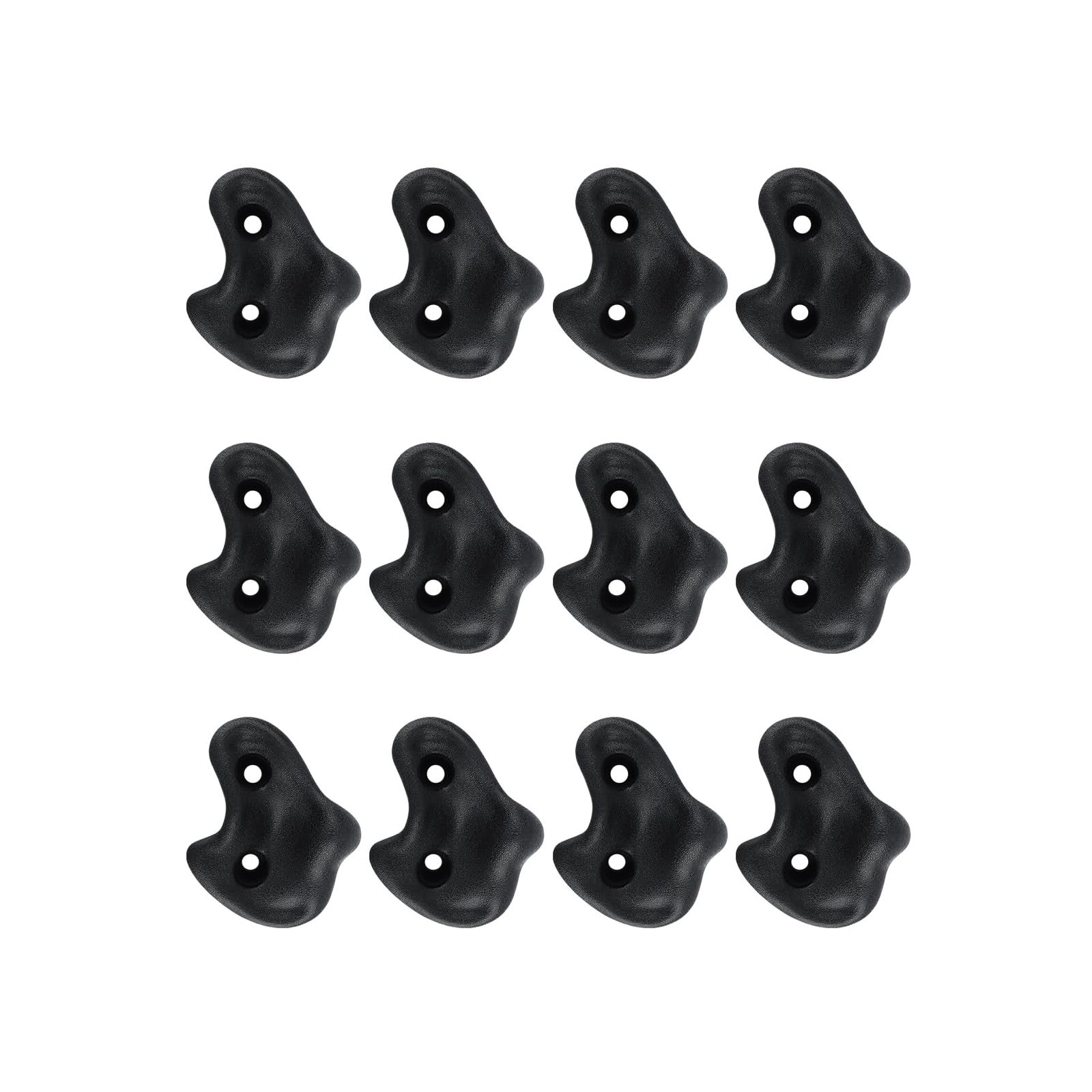 12Pcs Wall Tree Climbing Foot Hand Hold con hardware di montaggio Muro Pietra Arrampicata Accessori Rock Hold Set