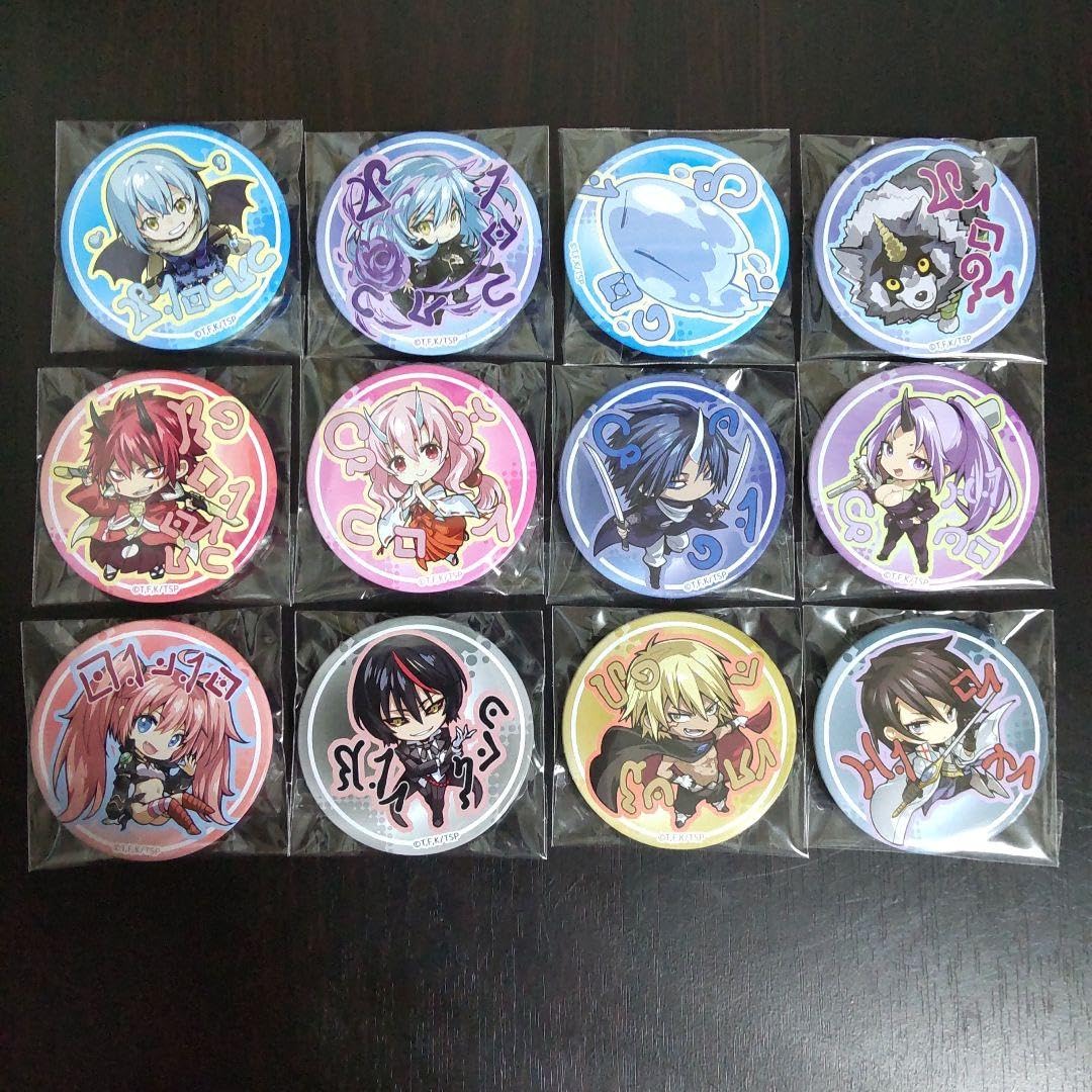 Amazon.co.jp: 転生したらスライムだった件 コレクト 缶バッジ