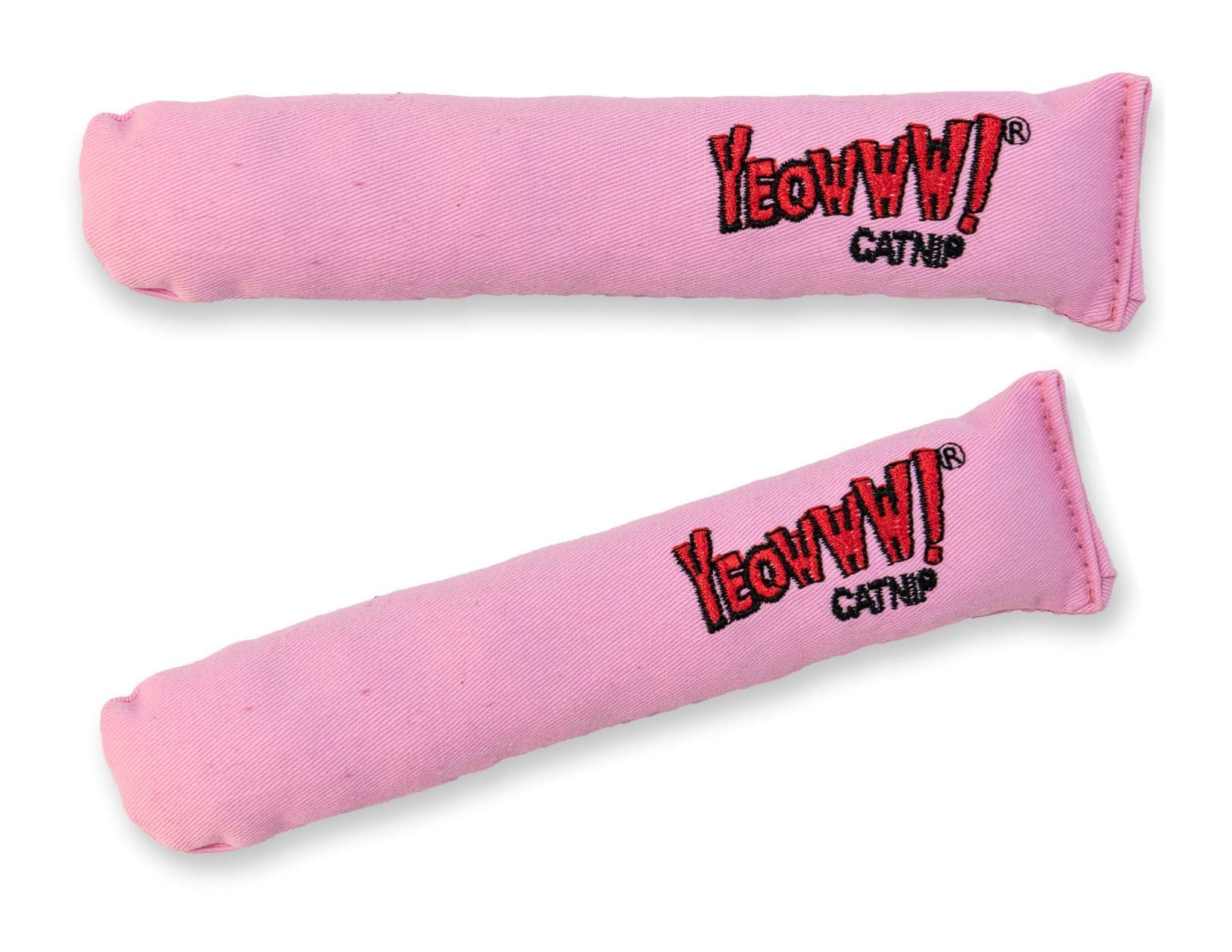 Yeowww! Pink or Blue Catnip Cigar Toys (2-Pack) (Pink)