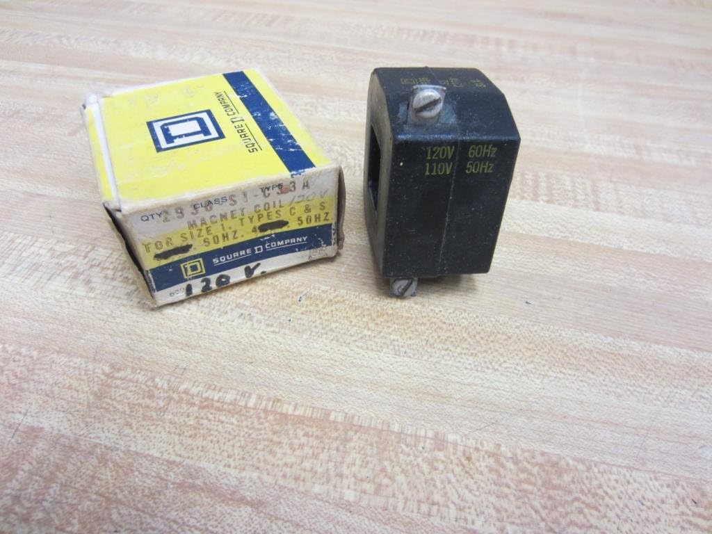 Square D 2936-S1-C27A Coil 2936S1C27A 120/110V